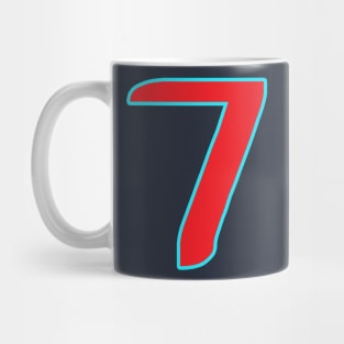 funny numbers Get your luck number 7 Mug